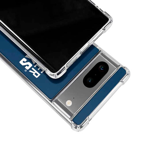 NHL Vancouver Canucks Solid Background Google Pixel 8 Clear Case
